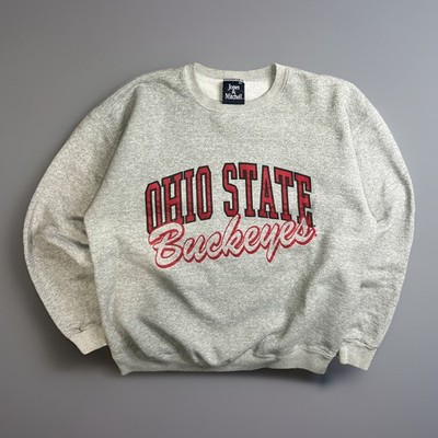VTG 90s Ohio State Buckeyes Pullover Crewneck Size XL