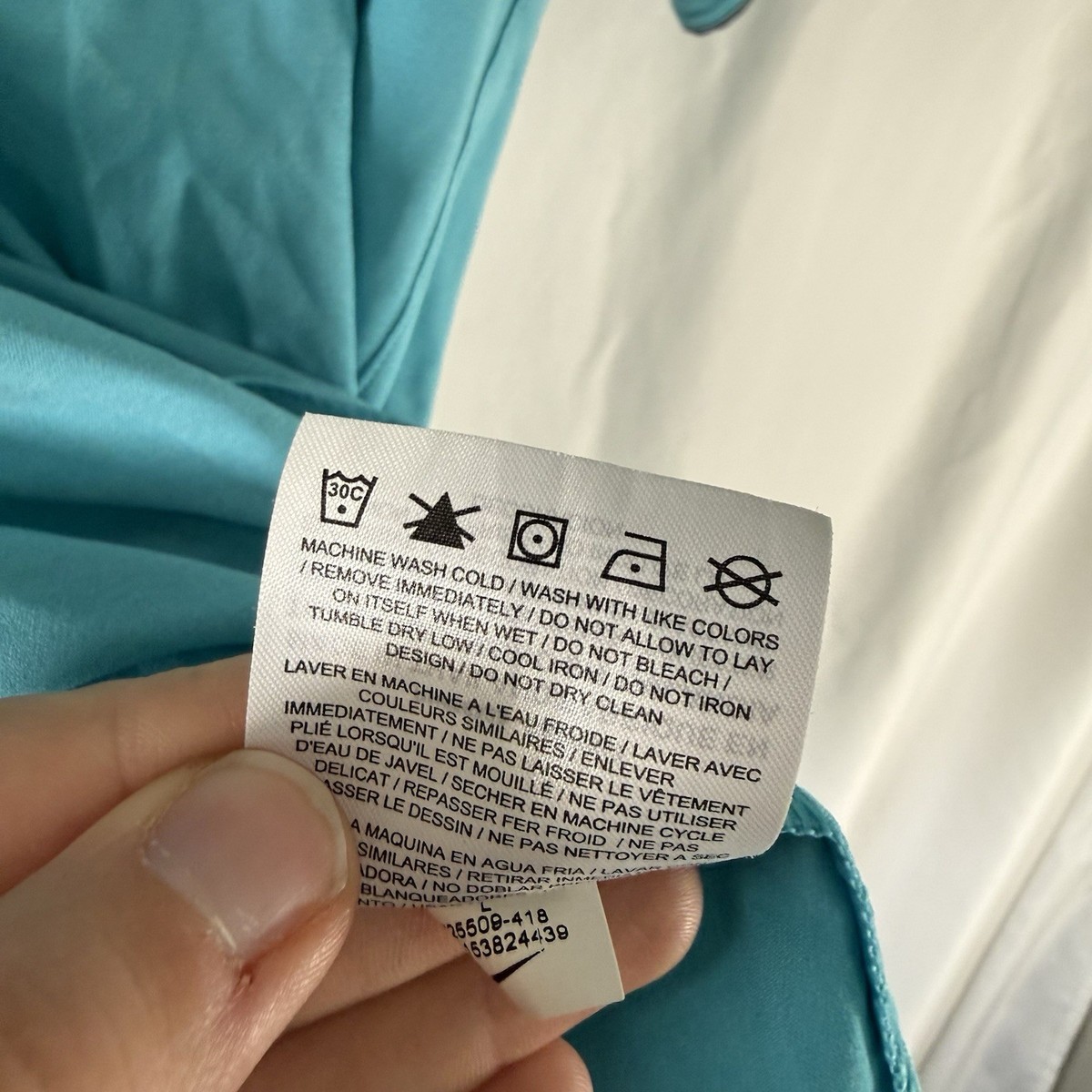 HaPPy!1〜4 Nike Golf Modern Fit Button Up Polo Men's Large Blue Short Sleeve