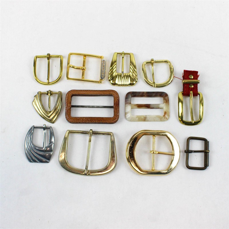 Lot of 12 Assorted Buckles for Sewing Crafts Repair DIY