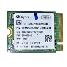 SK hynix 256GB SSD, NVME M.2 2230 Internal Hard Drive HFM256GDGTNG 1PCS