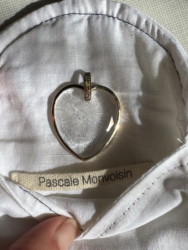 PASCALE MONVOISIN PARIS GABIN N°1 HEART CHAKRA PENDANT 9K GOLD pendant only