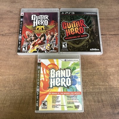Guitar Hero: Aerosmith - Warriors of Rock - Band Hero (PS3)