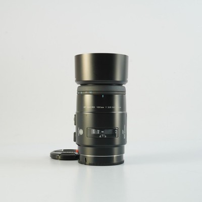 Sehr Gut MINOLTA AF Macro 100mm F/2.8 Prime Teleobjektiv Objektiv