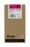 Original Epson T6533 Vivid Magenta Stylus Pro 4900 200Ml Ovp Datum 07/2018