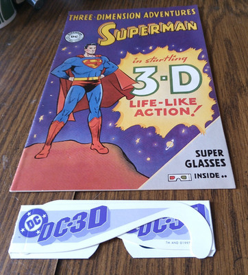 Superman 3-D #1 1953 Reprint( 1997 DC Comics)