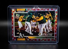 2026 TOPPS SERIES ONE SPRING TRAINING RED PARALLEL #304 ATHLETICS #1/5 