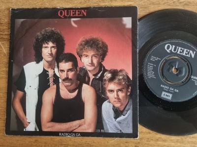 Queen   Radio Ga Ga 1984 EMI Records QUEEN 1 7  Single