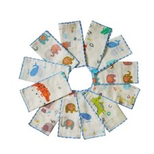 Muslin Baby Washcloths 12 Pack Soft Cotton Infant Bath Towel Newborn Face Cloths