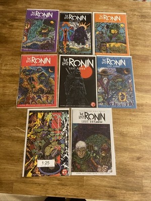 TMNT The Last Ronin Lost Years #1-5  Lot Of 8 Books Teenage Mutant Ninja Turtles