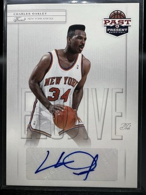2011-12 Past & Present - Elusive Ink Charles Oakley #CO (AU)