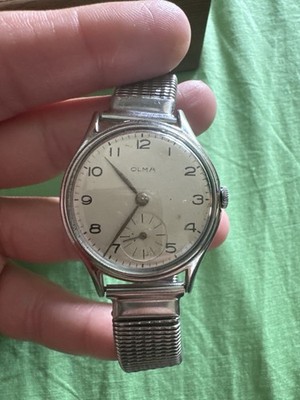 Vintage OLMA Uhr - 50er Jahre - überholt