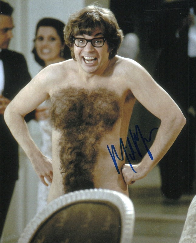 Autograph Mike Myers Austin Powers 8 x 10 Photo Signed with COA
