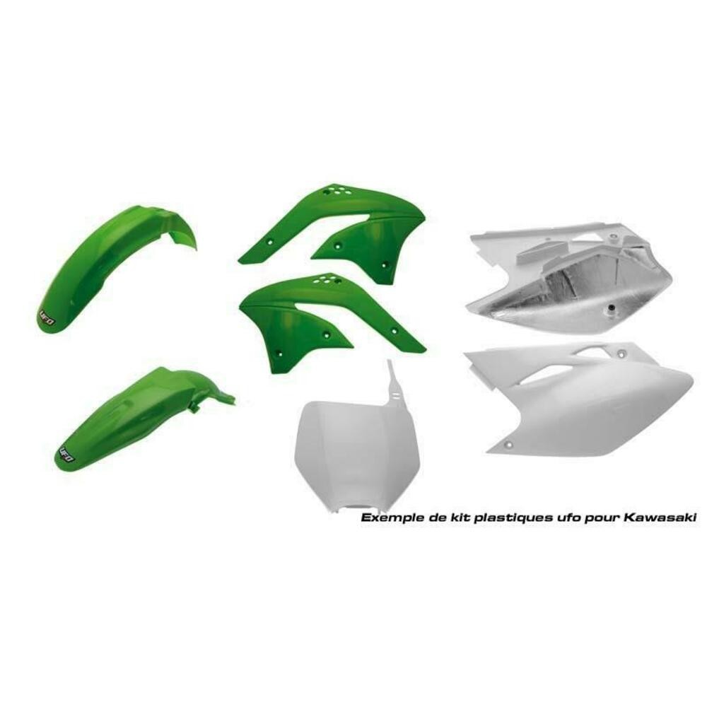 UFO Complete Restyle Body Kit For Kawasaki KX 85 Oem-Color 01-13 Kakit207ke-999 - Image 4