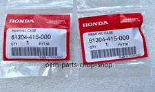 Fit Honda Cb400f Pc800 Vt500 Vt1100 Vfr750 Xl600v Rubber Set Of 2 Oem Genuine.