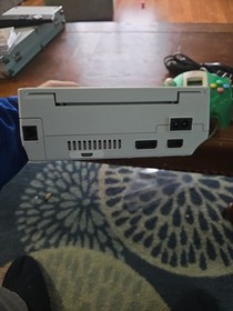 Sega Dreamcast Celtics Themed Green LED Battery MOD W/NBA 2k2 & Green VMU Cont.