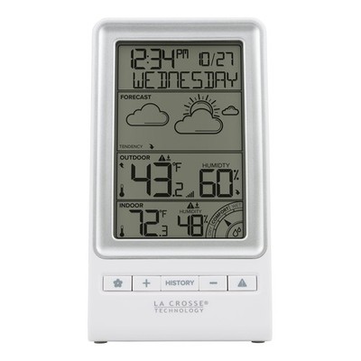 Wireless Forecast Station with Dynamic Icons, Indoor/Outdoor Temp & Humidity