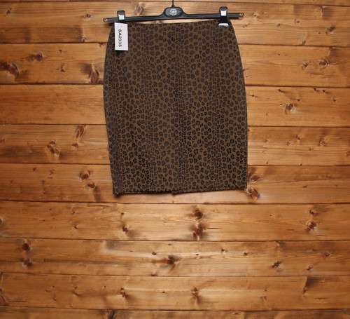 Fendi, FENDI Gonna Vintage Maculata Tinta Unie Cerniera Tg 46 Usato (Sa2335)