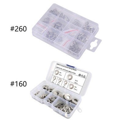 Embossed Single Side Lock Washer Dish Spring Design Corrosion Resistant Gasket