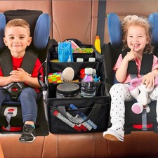 Passenger Seat Organizer Car Storage Car Caddy Organizer w/ Multi-pockets