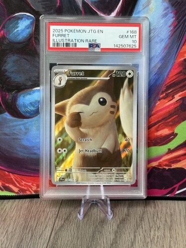 Furret graded PSA 10 for sale on eBay