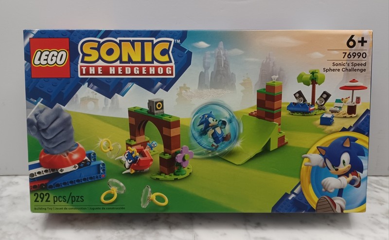 Retired Factory Sealed LEGO Sonic's Speed Sphere Challenge 76990