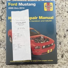 Ford Mustang 2005-2014 Repair Manual. Haynes ...