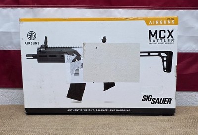 Sig Sauer #AIR-RATTLER-BB MCX Rattler BB CO2 Rifle .177 Cal Semi-Auto/3RD Burst