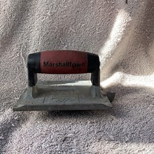 Marshalltown Concrete Groover Clancy Tool 1”X 3/6” Two Trowels 824C Wood & Metal