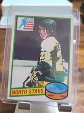 1980-81 OPC Hockey Steve Christoff Rookie Card NM Centered Team USA 