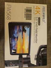 FEELWORLD FW568 5.5 inch DSLR Camera Field Monitor with Waveform LUTs Video