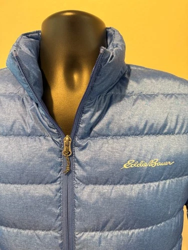 Eddie Bauer Mens CirrusLite Down Puffer Jacket Small NWT Atlantic Blue EB650 image 5