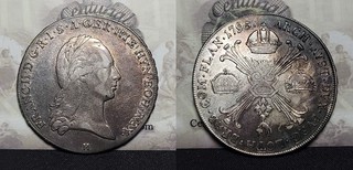 Austrian Netherlands 1795H Kronenthaler KM# 62.1
