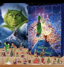 Christmas Advent Calendar The Grinch - Gift Box for Kids  Adults