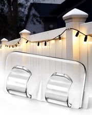 Hooks for Outdoor String Lights Clips: 26Pcs Heavy Duty Light Hook with Water...