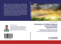 Tathir Ahmad Usmani | Estimation Of Water Balance And Crop Water Requirements