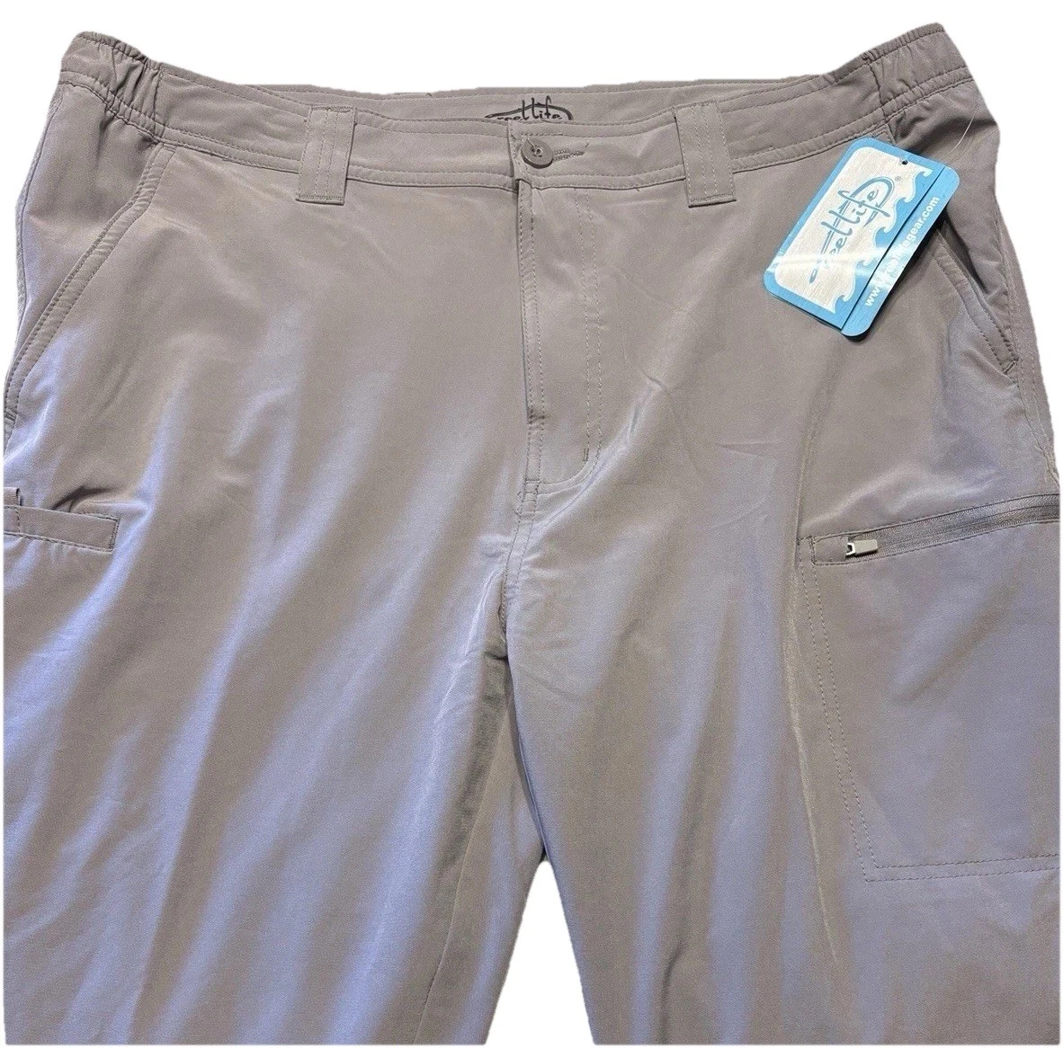 NWT Mens Reel Life Gear Pants Size XL Gray
