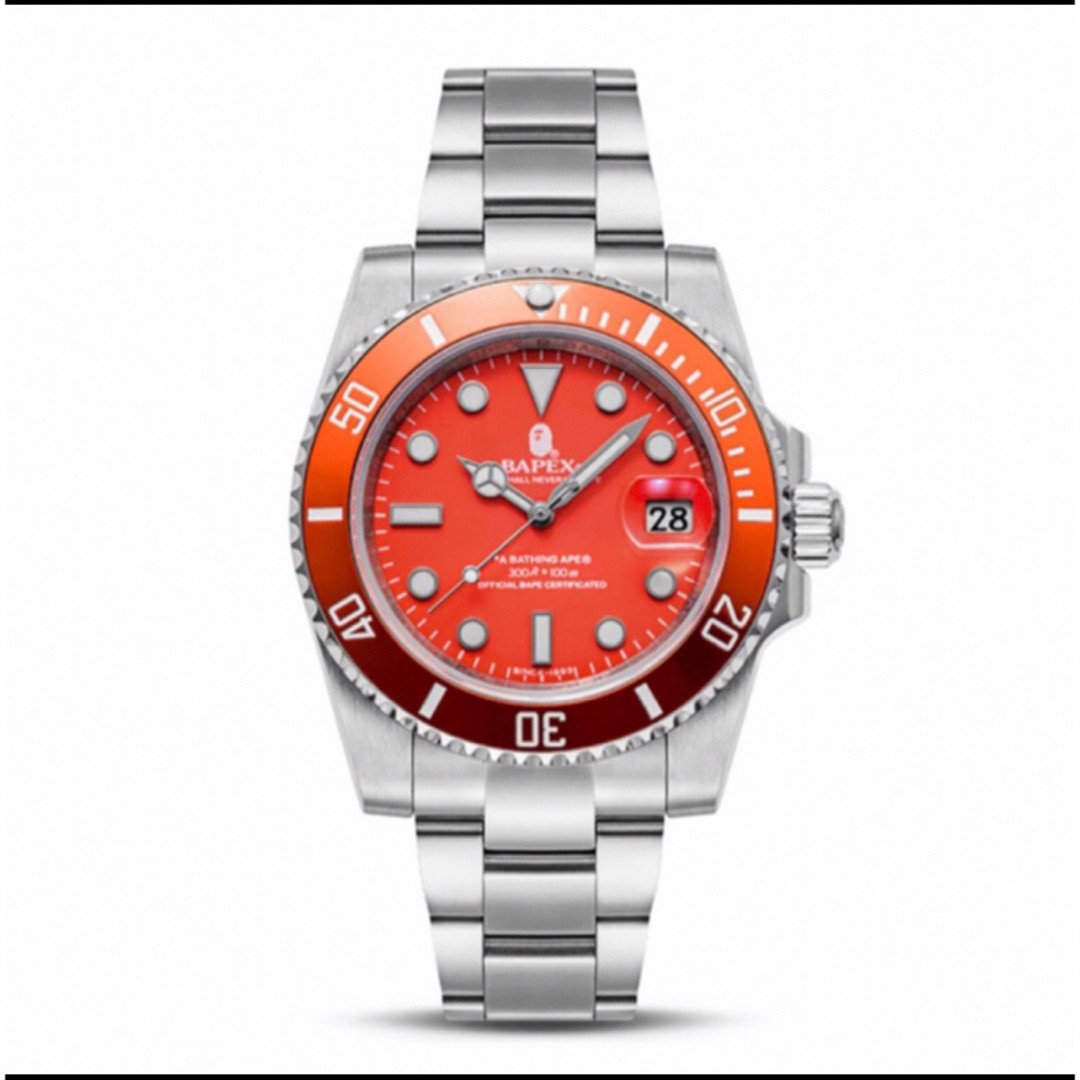A BATHING APE Watch TYPE 1 BAPEX orange 2022 | eBay