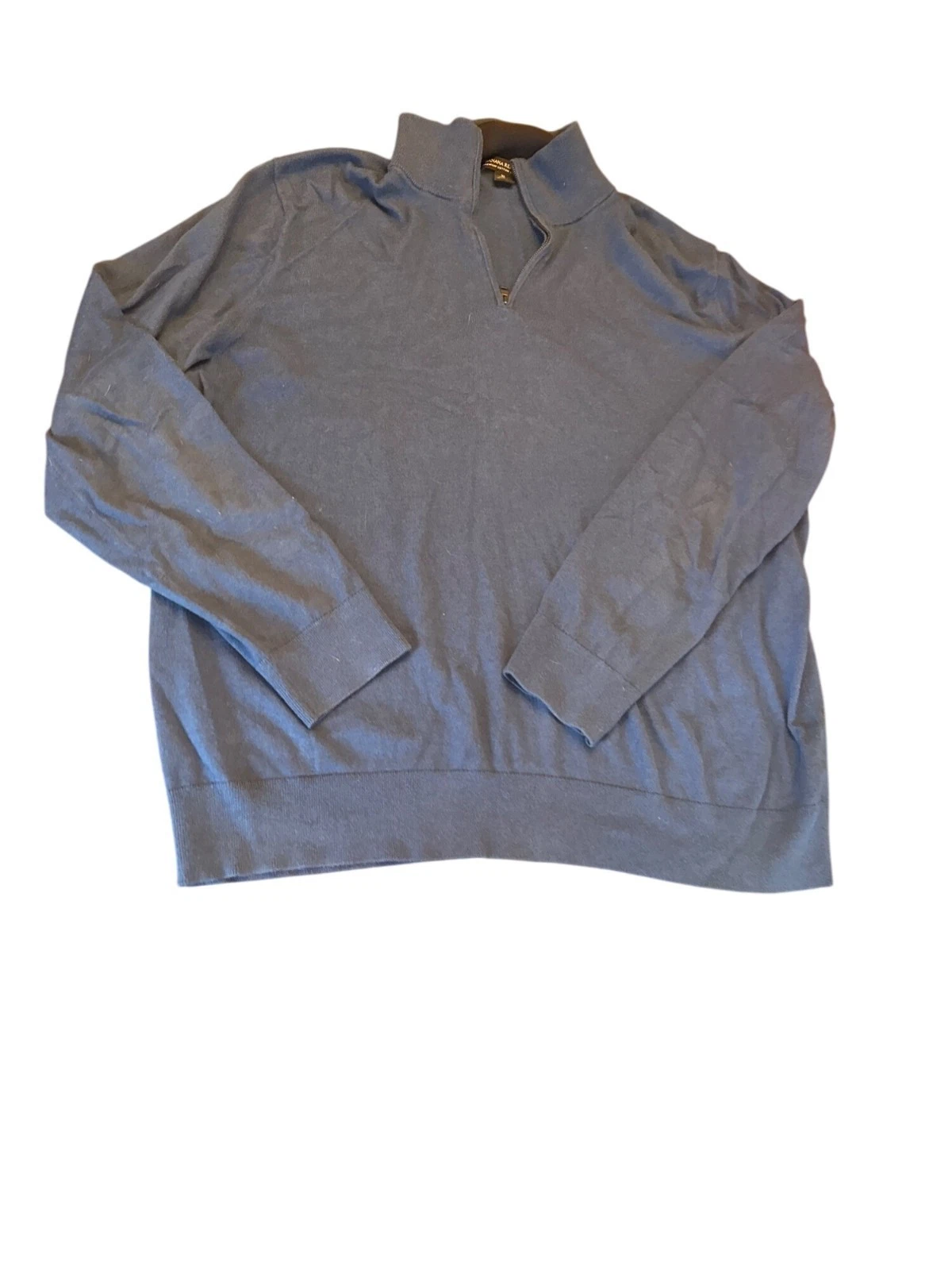 Banana Republic Premium Cotton Cashmere XL Pullover Sweater Mens Winter