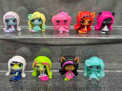 MONSTER HIGH MINIS KONVOLUT X 9 INKL. TWYLA, ABBEY CANDY GHOUL, CLAWDEEN, FRANKIE