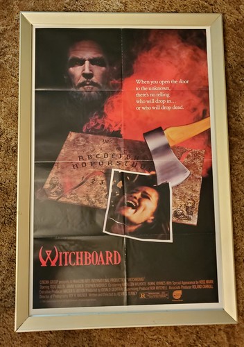 Witchboard 1986 Original One Sheet Movie Poster Todd Allen, Stephen