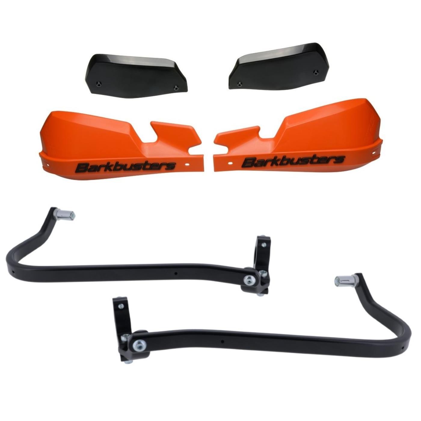 BarkBust VPS Orange Handguard & Fit Kit Ducati Scrambler Desert Sled 2017 - 2019