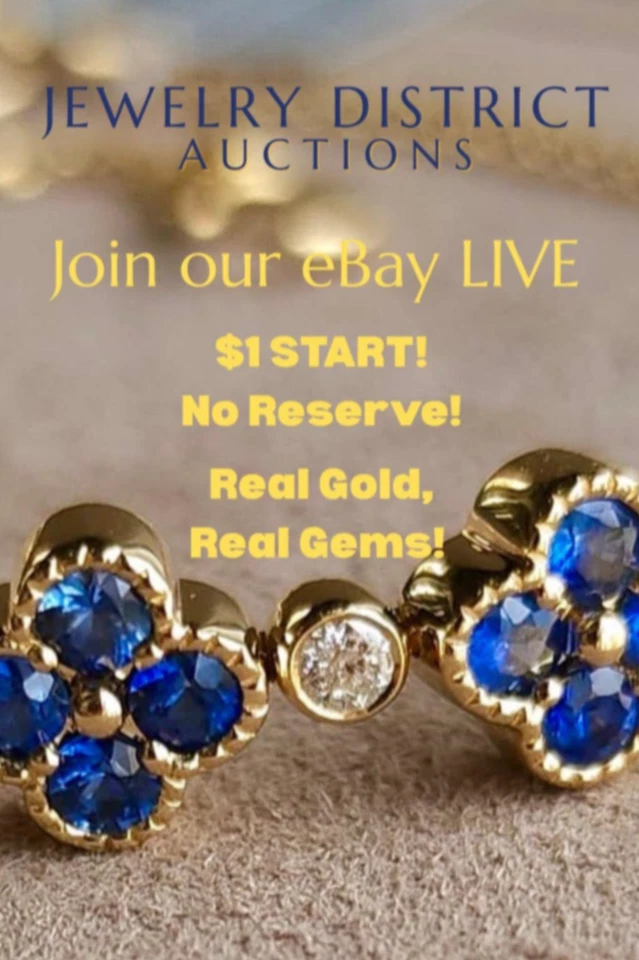 $1 START | Luxury Diamonds, Gemstones & Gold Estate Jewelry Sale w/ Ruby