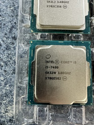 Intel Core I5-7400 3.0GHz 6M Cache Quad Core Socket 1151 CPU (SR32W)