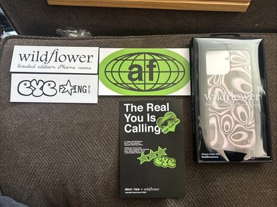 iPhone 13 Pro Max Case WILD FLOWER Eye F*** Me Limited Edition With Stickers