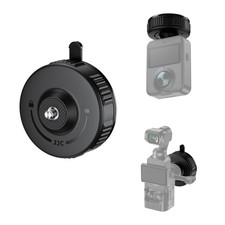 JJC Vacuum Suction Cup Rotating Lock 1/4''-20 for GoPro Hero 13 DJI Osmo Action