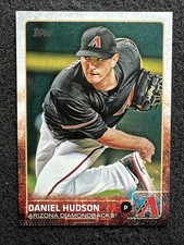 DANIEL HUDSON #485 2015 Topps Baseball QTY Arizona Diamondbacks