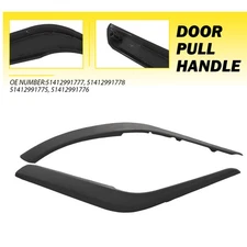 Pair Interior Door Pull Handle Trim Protective Cover Fit BMW X1 E84 2009-2015