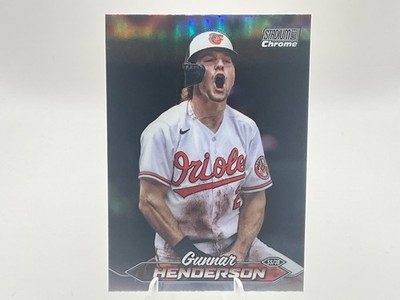 2024 Topps Stadium Club Gunnar Henderson Chrome Refractor #16 Baltimore Orioles