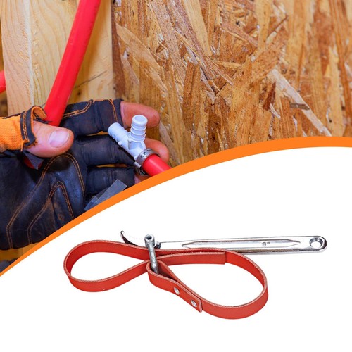 Strap Wrench Filter Removal Tool Multipurpose Strong Anti Sliding Heavy Duty - Afbeelding 2 van 5