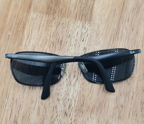 Ray Ban Sunglasses RB 3534 002 Black Metal Full Rim 62-17-135 3N - Picture 9 of 11